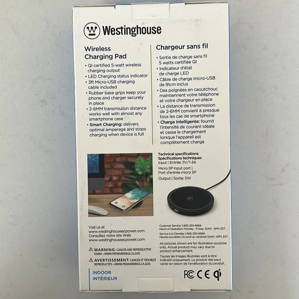 NEW Wireless Charging Pad for iPhone, Galaxy, Note